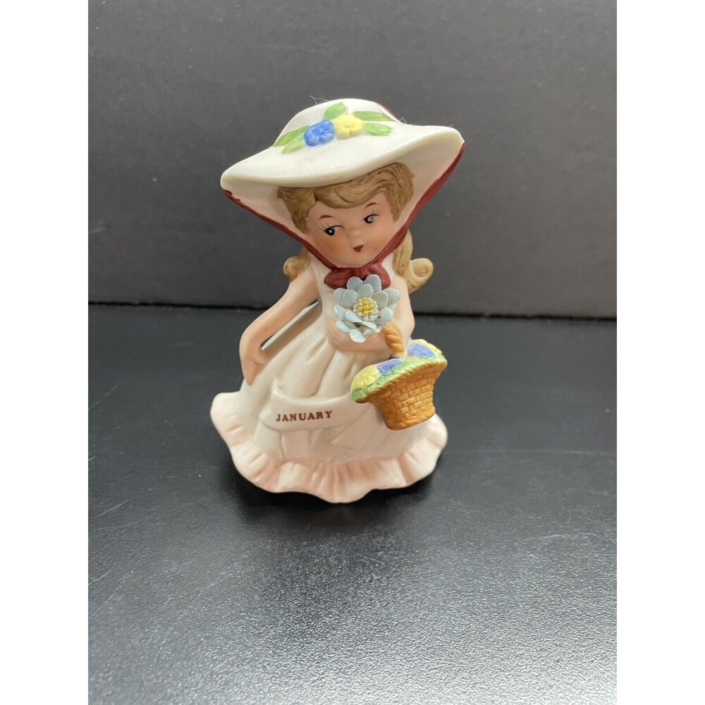 Lady In Hat Figurine January